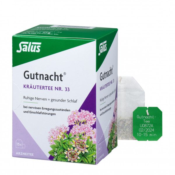 Salus GUTNACHT Kräutertee Nr.33 Salus Filterbeutel