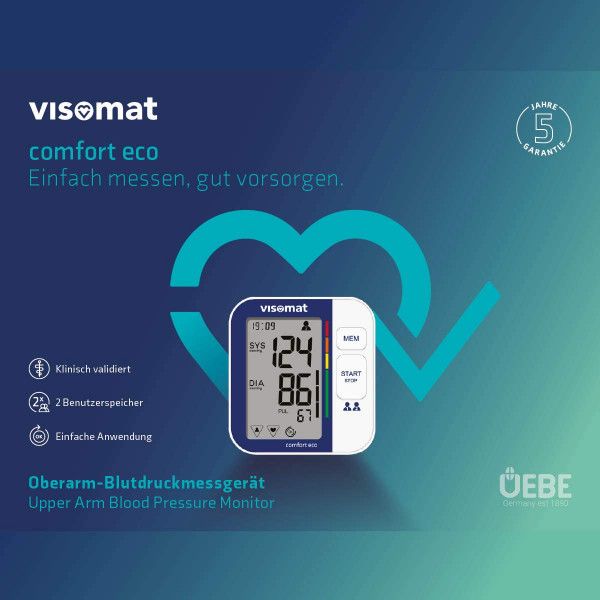 VISOMAT comfort eco Oberarm Blutdruckmessgerät