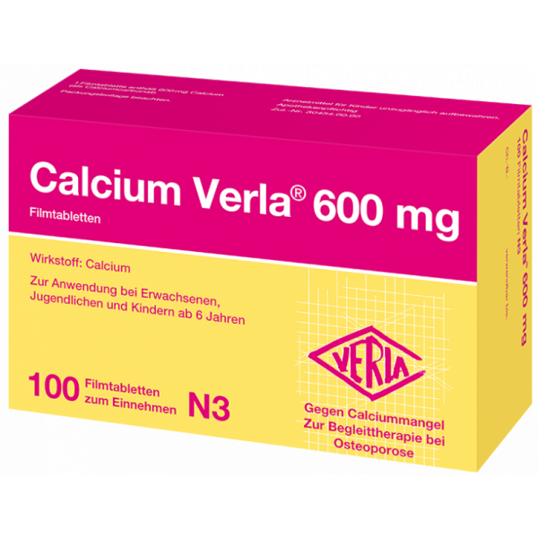 Calcium Verla® 600 mg