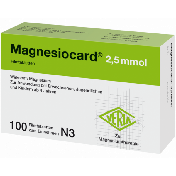 Magnesiocard® 2,5 mmol