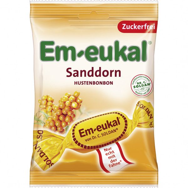 EM-EUKAL Bonbons Sanddorn zuckerfrei