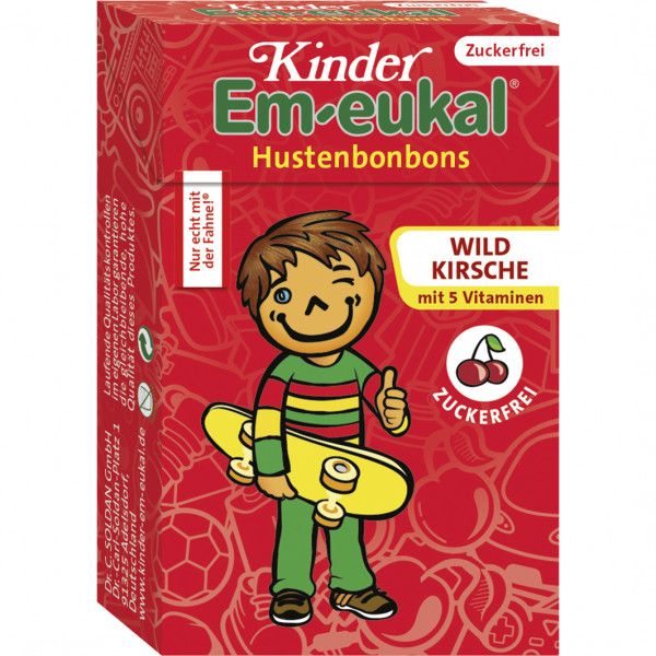 EM-EUKAL Kinder Bonbons zuckerfrei Pocketbox