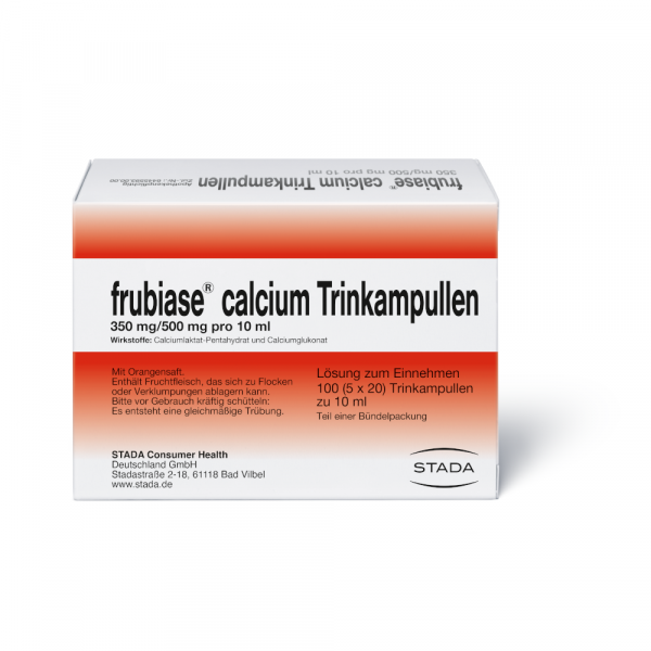 FRUBIASE CALCIUM T Trinkampullen