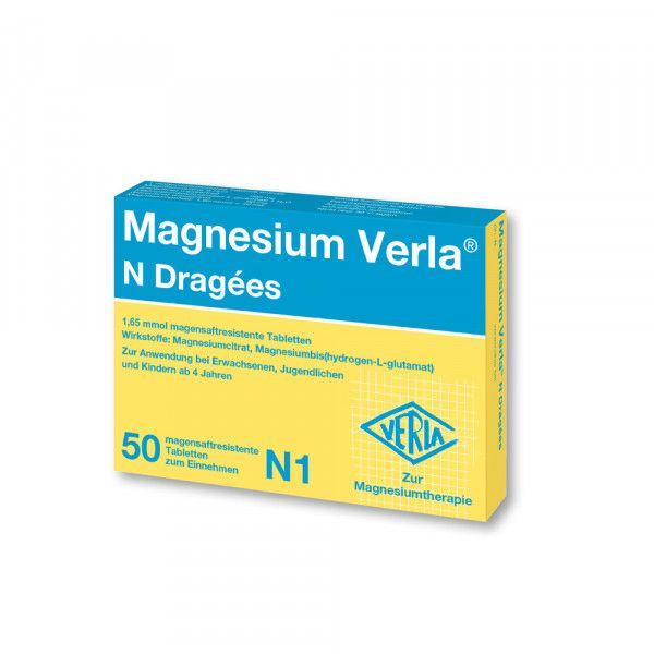 Magnesium Verla® N Dragées