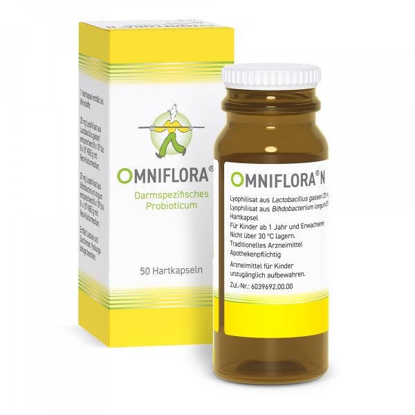 Omniflora® N – Probiotika Kapseln für die Darmflora