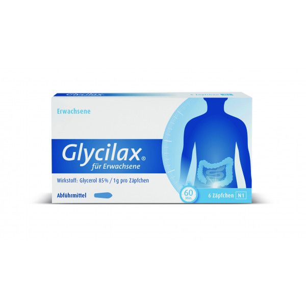 GLYCILAX Zäpfchen für Erwachsene