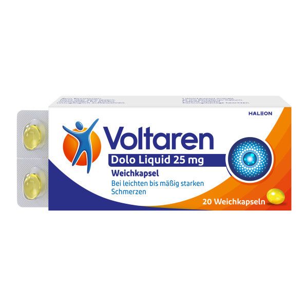 VOLTAREN Dolo Liquid 25 mg Weichkapseln