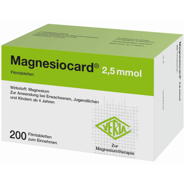 Magnesiocard® 2,5 mmol