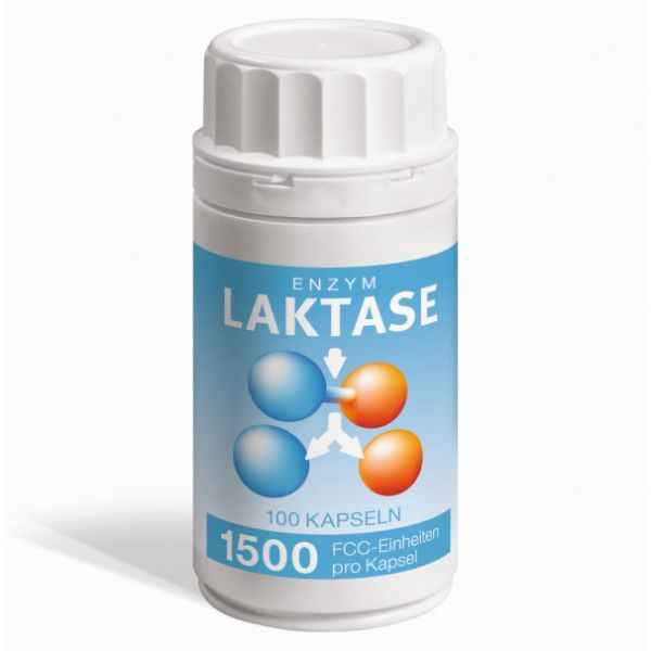 LAKTASE 1.500 FCC Enzym Kapseln