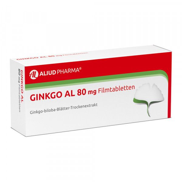 Ginkgo AL 80 mg Filmtabletten bei altersbedingten Gedächtniseinbußen mit leichter Demenz