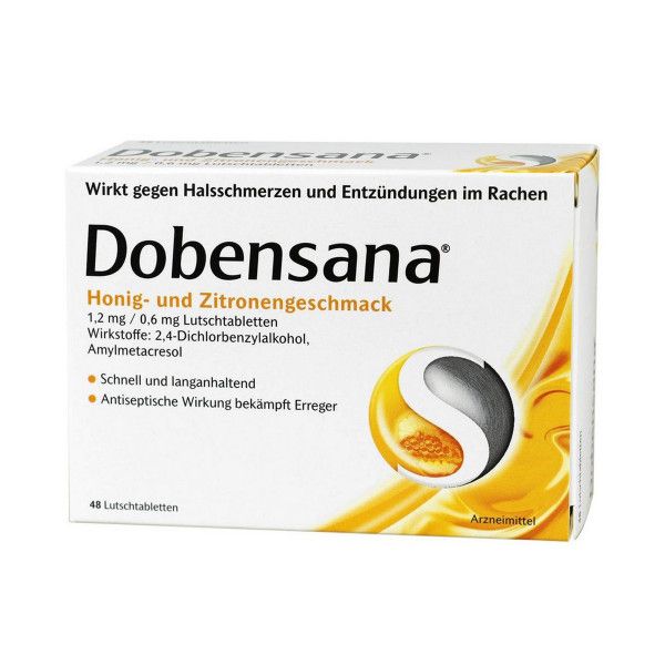 DOBENSANA Honig- u.Zitronengeschm.1,2mg/0,6mg Lut.