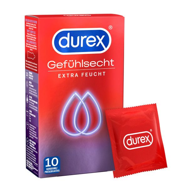 DUREX Gefühlsecht extra feucht Kondome