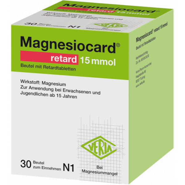 Magnesiocard® retard 15 mmol