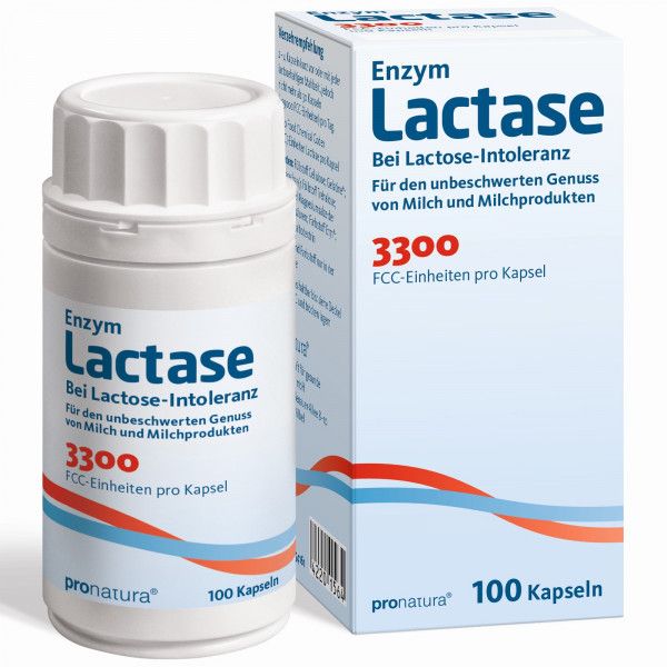 LACTASE 3.300 FCC 200 mg Kapseln