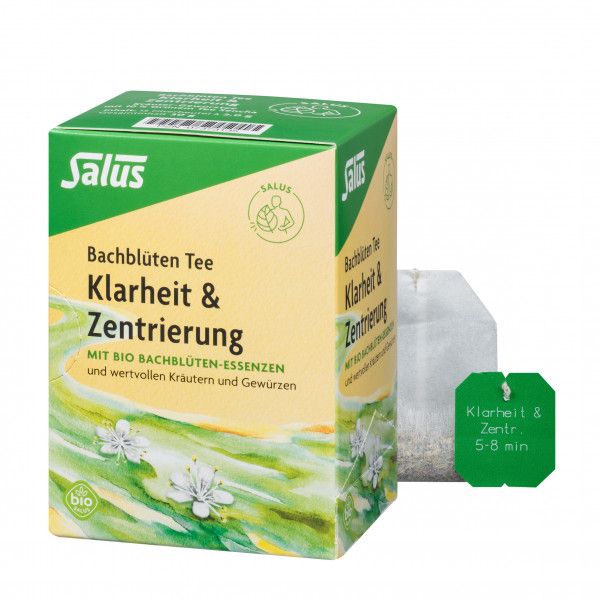 BACHBLÜTEN TEE Klarheit & Zentrierung Bio Salus