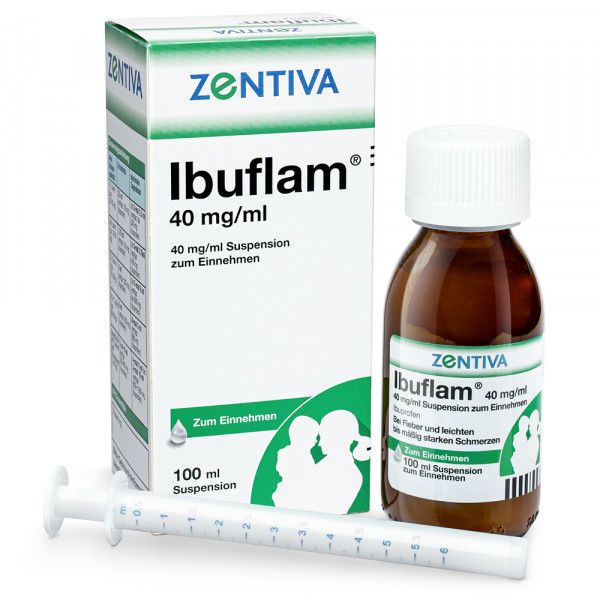IBUFLAM 40 mg/ml Ibuprofen Suspension zum Einnehmen