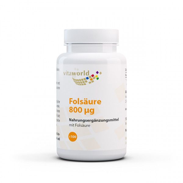 FOLSÄURE 800 μg Tabletten