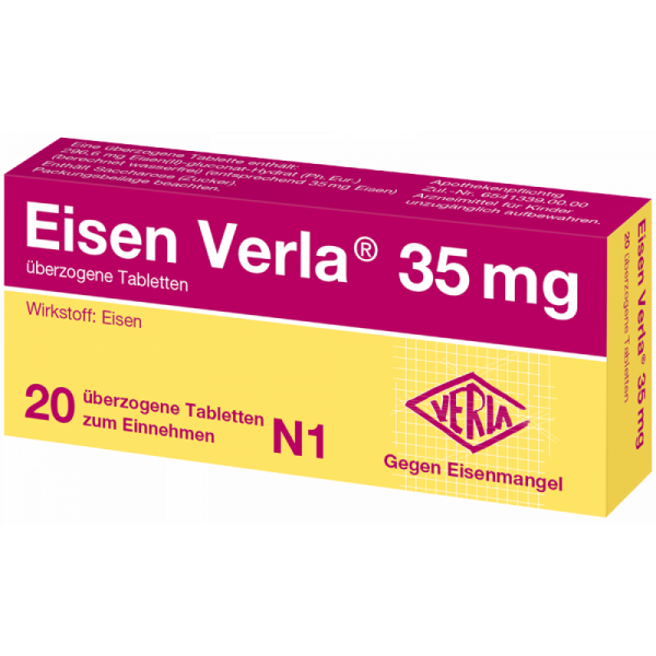 Eisen Verla® 35 mg