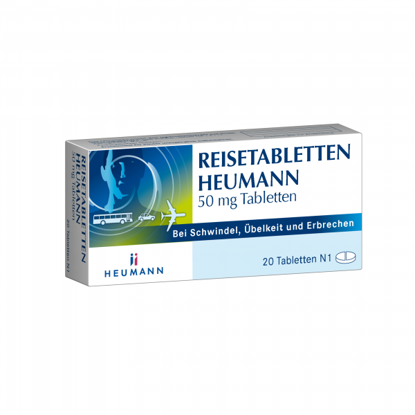 REISETABLETTEN Heumann 50 mg Tabletten