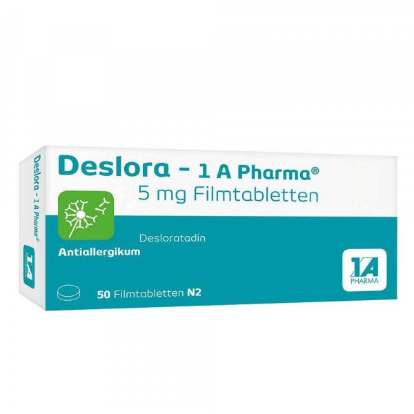 DESLORA-1A Pharma 5 mg Filmtabletten