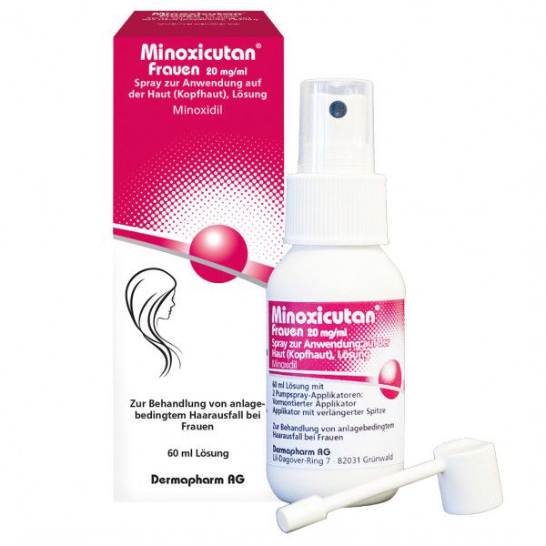 MINOXICUTAN Frauen 20 mg/ml Spray 60ml
