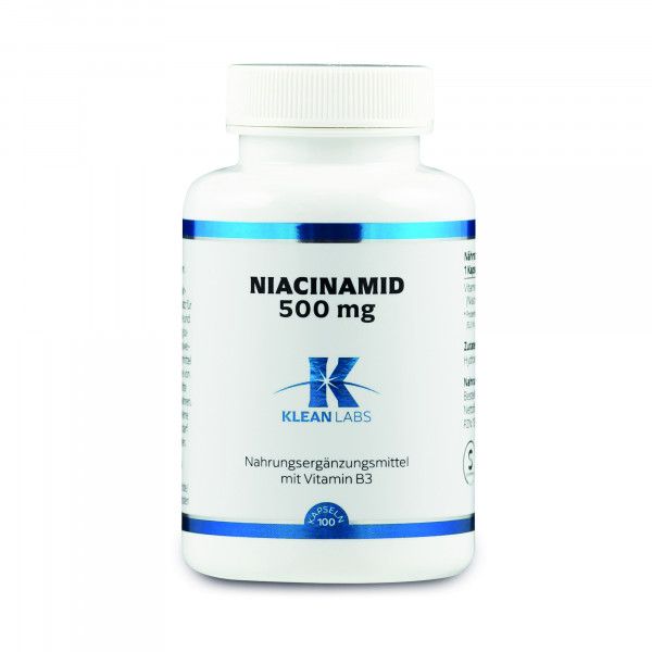 NIACINAMID B3 500 mg Kapseln