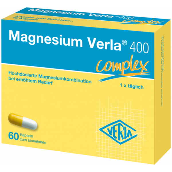 Magnesium Verla® 400 Kapseln