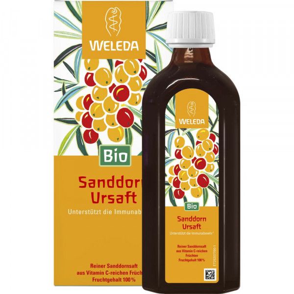 Weleda Sanddorn-Ursaft Bio - Vitamin C unterstützt die Immunabwehr