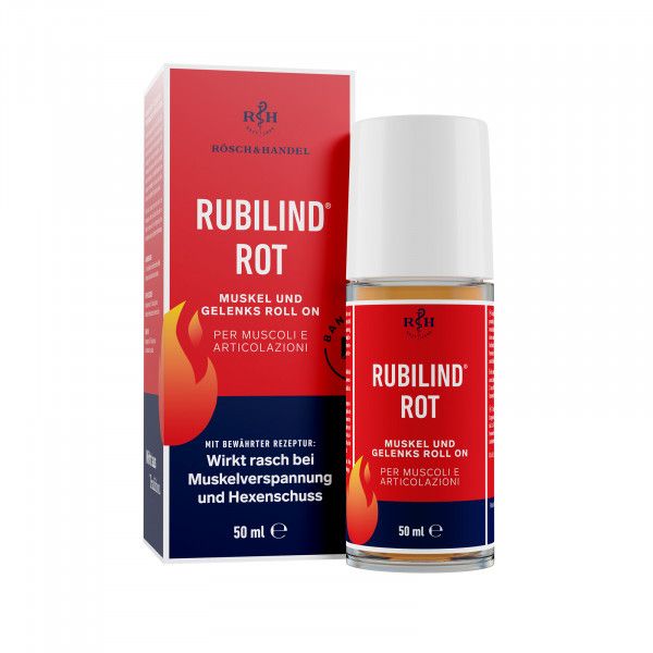 RUBILIND rot Muskel und Gelenks Roll-on