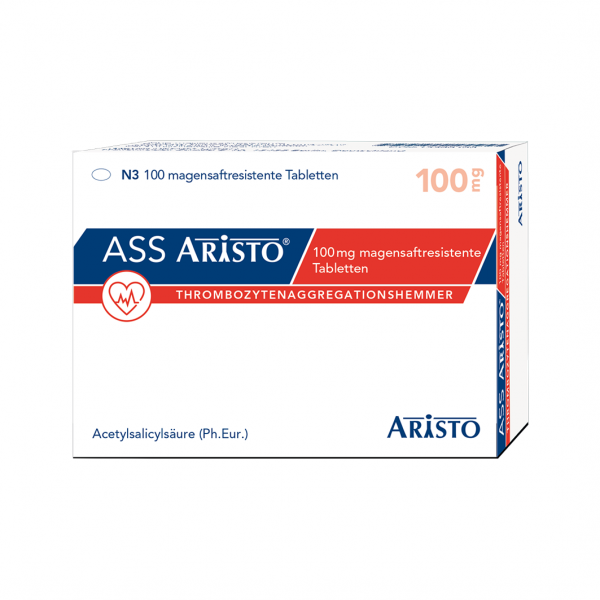 ASS Aristo 100 mg magensaftresistente Tabletten