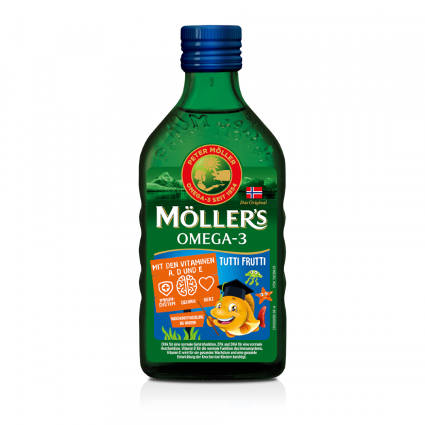 MÖLLER'S Omega-3 Kids Fruchtgeschmack Öl