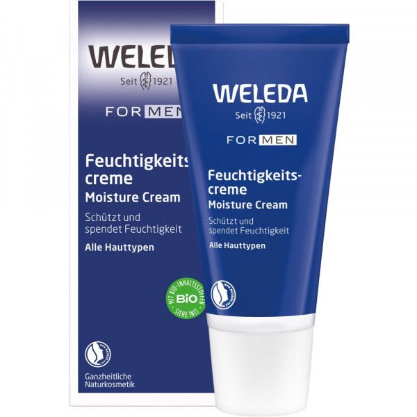 Weleda Feuchtigkeitscreme for Men - pflegt leicht & erfrischt