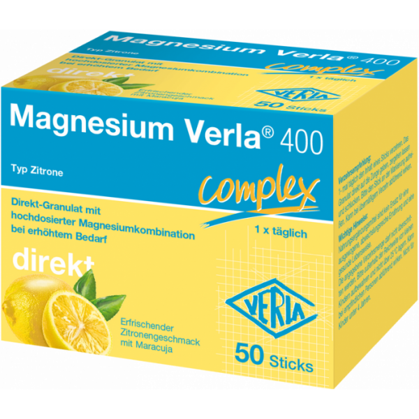 Magnesium Verla® 400 Typ Zitrone