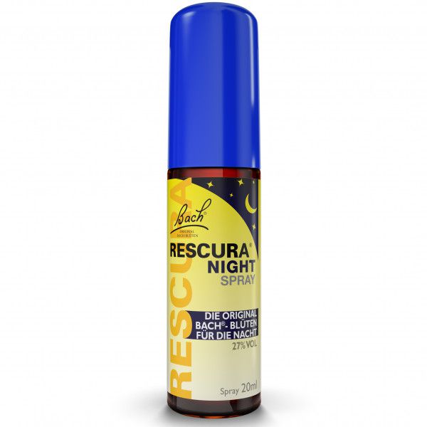 Bach RESCURA® NIGHT Spray mit Alkohol, 20ml