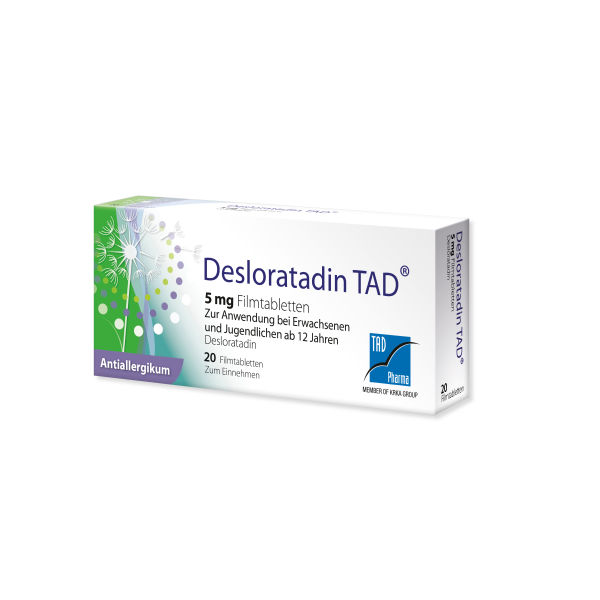 DESLORATADIN TAD 5 mg Filmtabletten