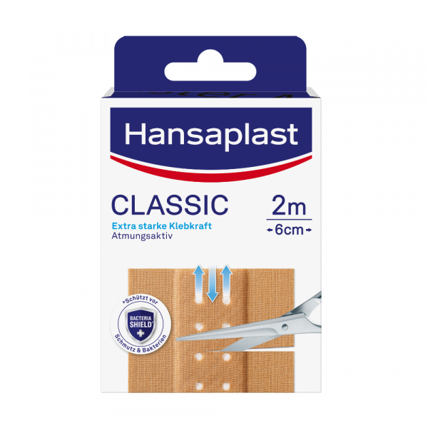 HANSAPLAST Classic Pflaster 6 cmx2 m
