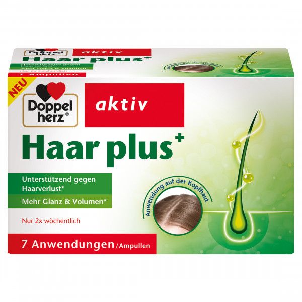 DOPPELHERZ Haar plus Ampullen