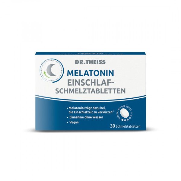 DR.THEISS Melatonin Einschlaf-Schmelztabletten