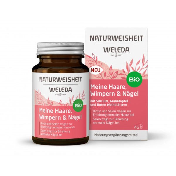 WELEDA Naturweisheit Meine Haare Wimpern&Nägel Kps