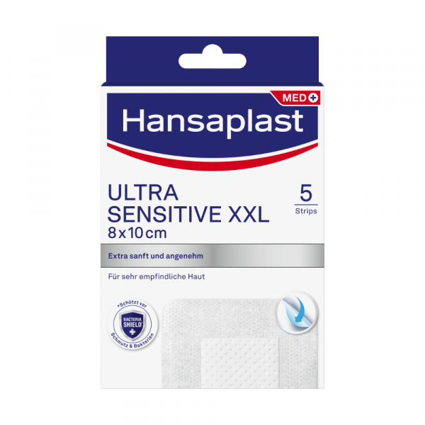 HANSAPLAST Ultra Sensitive Wundverband 8x10 cm XXL