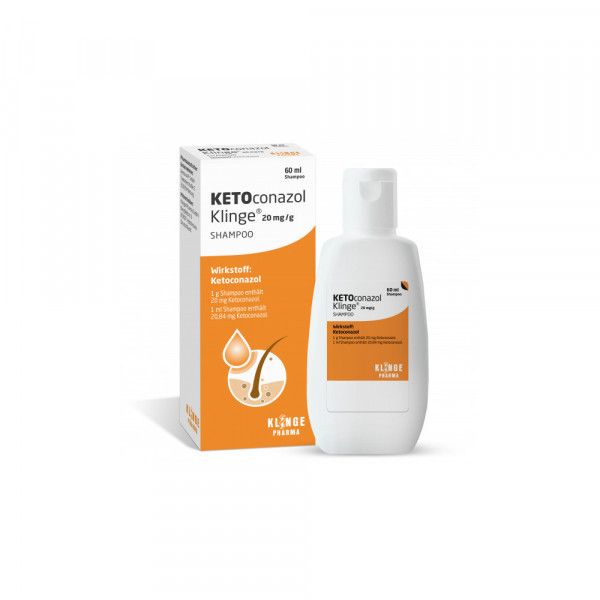 KETOCONAZOL Klinge 20 mg/g Shampoo