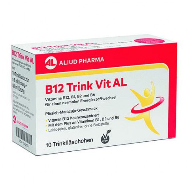 B12 Trink Vit AL Trinkfläschchen: für einen normalen Energiestoffwechsel 