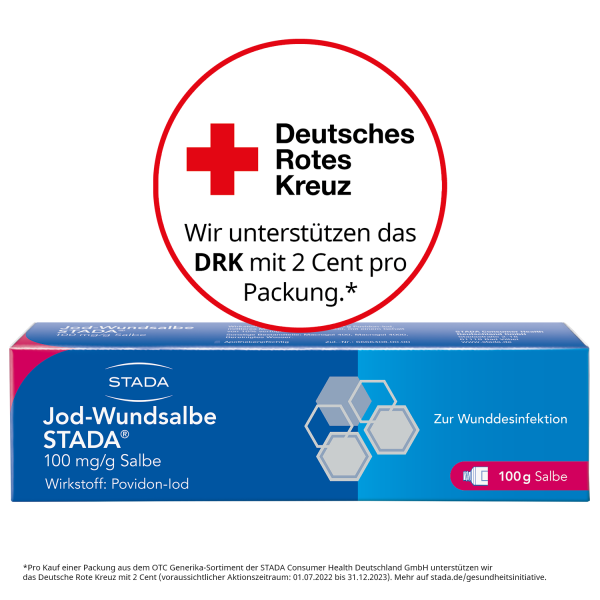 JOD-WUNDSALBE STADA 100 mg/g