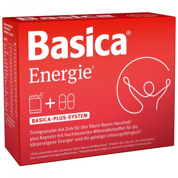 BASICA Energie Trinkgranulat+Kapseln f.7 Tage Kpg.