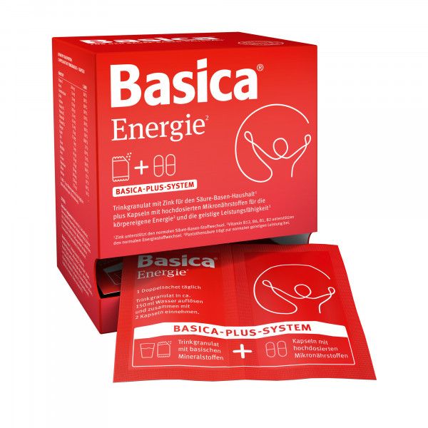 BASICA Energie Trinkgranulat+Kapseln f.30 Tage Kpg