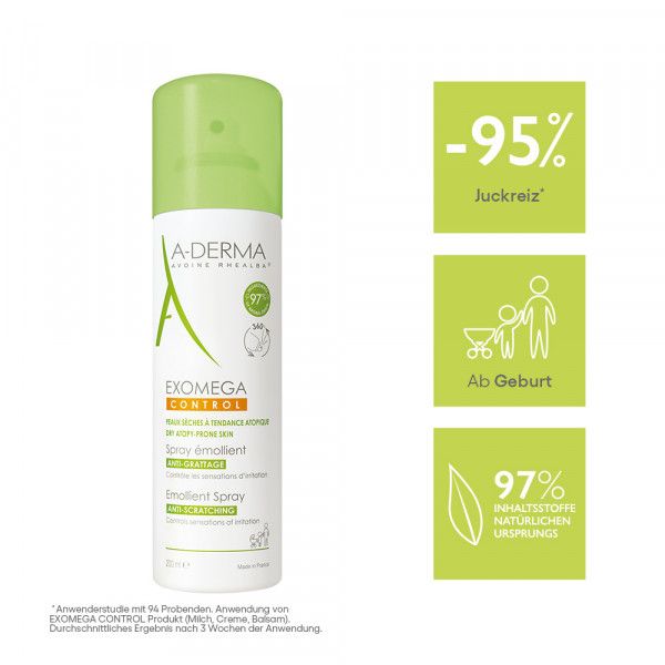 A-DERMA EXOMEGA CONTROL Spray rückfettend