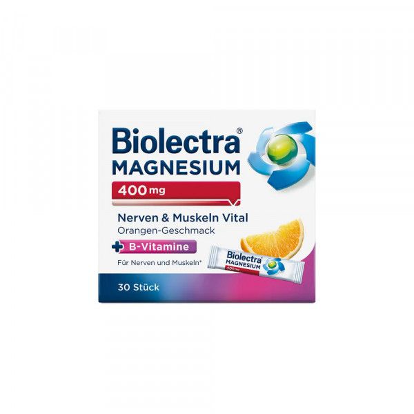 BIOLECTRA Magnesium 400 mg Nerven & Muskeln Vital