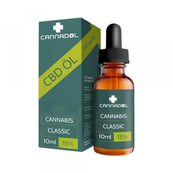 CBD 15% Bio Cannadol Hanfextrakt Classic Tropfen