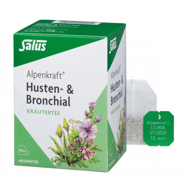 ALPENKRAFT Husten- & Bronchial Kräutertee Salus