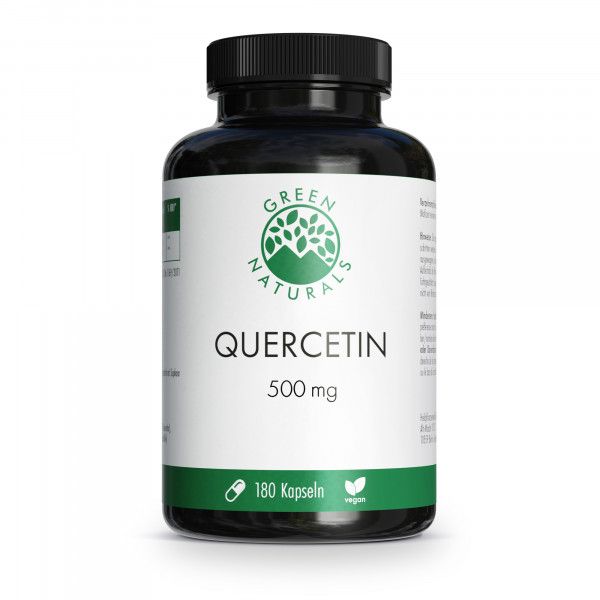 GREEN NATURALS® Quercetin 500 mg hochdosiert vegan